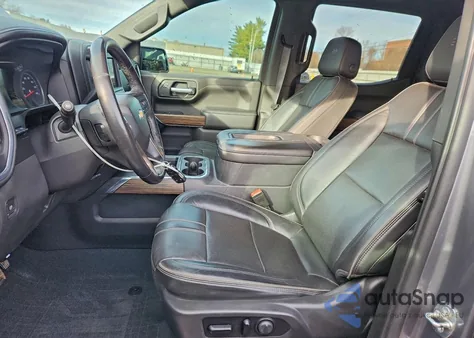 2021 Chevrolet Silverado K1500 High Country из США, поврежденный, VIN 3GCUYHED0MG149773